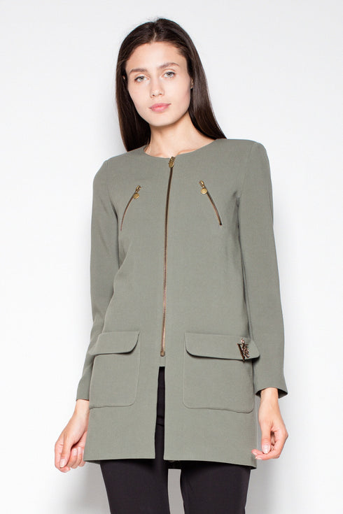 Coat model 77423 ton